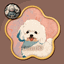 Cute Dog Flower Frame #2 Sellable Samtuse963