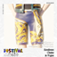 Child's Bandana and Chains Accessory Casual Shorts logo