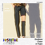 Child's Hollow Cut out Chain linked Pleated Pants logo