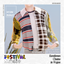Boy's Colorblock Contrast Casual Longsleeves Shirt logo