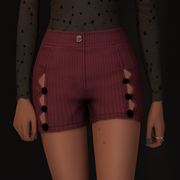[Dark Academia Collection] - Short Pant