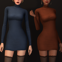 [Dark Academia Collection] - Thight Dress