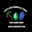 Lapis,Emerald And Red Emerald İtems logo