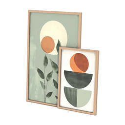 Comiko - Boho Dining Room Prints