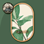 HQ Minimalist Plant Oval Frame #4 Samtuse963 logo