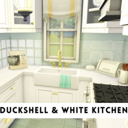 Duckshell & White Kitchen