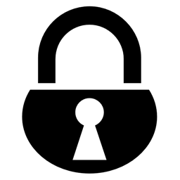 Padlocked logo