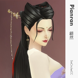 [SixCirclesCC] Chinese Hairstyle - Pianran Set