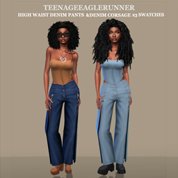 Hot in Denim Set logo
