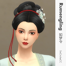 [SixCirclesCC] Chinese Hairstyle - Rumengling logo