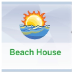 Beach house lot feature by kiarasims4mods Spanish translation