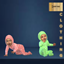 Vibrant Sloth themed infant onesies logo