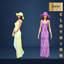 Summer dress set logo