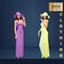 Vibrant shoe and hat set for the summer logo