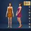 Short summer dress set 9 logo
