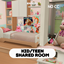 Kid/Teen shared bedroom - NO CC logo