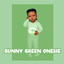 Bunny onesie Green Infant