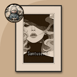 Elegant Fashion Painting #2 Sellable Extra A Samtuse963 logo
