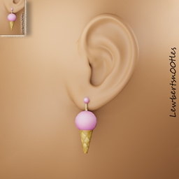 Ice-Cream Earrings Conversion project image