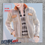 Boy's Inside Shirt Suede Collar Denim Jacket logo