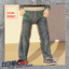 Toddler's Stylish Straight Fit Cargo Denim Jeans logo