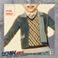 Toddler's Stylish Denim Jean Jacket with Vest and Suit logo