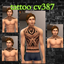 tattoo cv387 neck and upper shoulder ( base game compatible ) logo