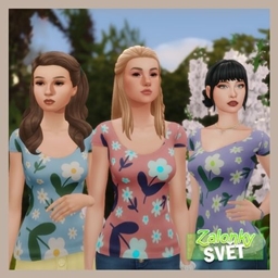 Floral top project image