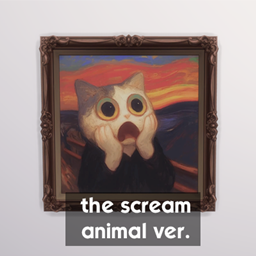 The Scream Animal ver. logo