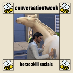 Horse Skill Socials Conversation Tweak logo