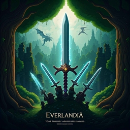 Dragons in Everlandia logo