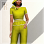 Princess of XVI - Half Blouse - Trousets Set logo