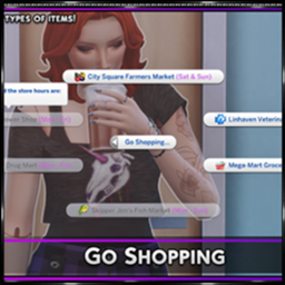 Go Shopping by SrslySims | Chinese Translation logo
