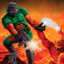 The ultimate DOOM survival logo