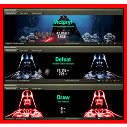 Darth Vader Battle Results