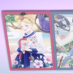 Sailor Senshi in Hanbok logo