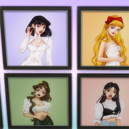 Sailor Moon Square Portraits project image