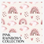 Pink Rainbows Wallpaper 01 logo