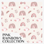Pink Rainbows Wallpaper 04 logo