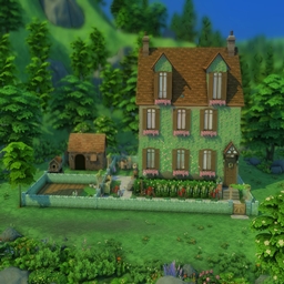 Sims in Bloom Home CC