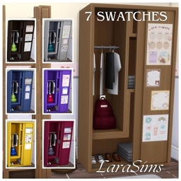 WARDROBE WITH PLANNER AND NOTES