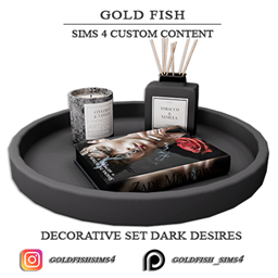 GoldFish Decorative set Dark Desires logo