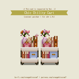 Chic Utility Cart