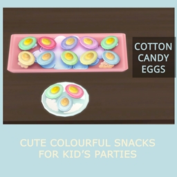 Cotton Candy Eggs