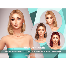 SONYASIMS - THUNDER HAIR project image