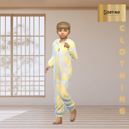 Cowprint onesie Child - New Swatches - Basegame Compatible logo