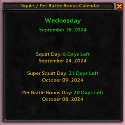 Squirt Calendar project image