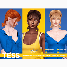 CasualSims - Tess Hairstyle logo
