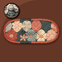 Patchwork Oval Dance Rug #2 Samtuse963 project image