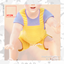 Infant's Suit Stripe Rompers logo